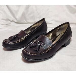 Sofft Shoes | Eurosoft Vintage Leather Faiola Tassel Loafers - Women's Size 8M